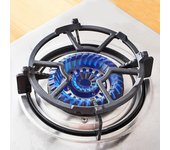 Estufa de gas Soporte universal de cuatro puntas y cinco puntas para ollas con rejilla antideslizante para wok de estufa de gas Rejilla para wok de leche de hierro fundido esmaltado