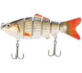 Esca da pesca multi snodata realista 7 segmentos Esca da pesca dura Color-6