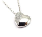 Les Trésors De Lily [K4780] - Collier Argent 'Love Divine' blanco
