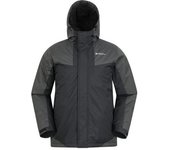 Chaqueta de esquí para hombre Dusk III de Mountain Warehouse XS negro/gris