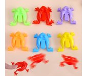 Mini juguete saltarín con forma de rana juguetona para divertirse con nostalgia entre padres e hijos Frog Jumping 50