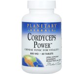 Planetary Herbals, Cordyceps sinensis powder, 800 mg, 60 tablets (400 mg per tablet)