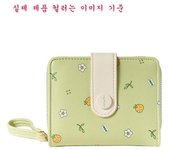 ANYOU ANYOU Media cartera para mujer, tarjetero de gran capacidad, práctica media cartera, media cartera para mujer
