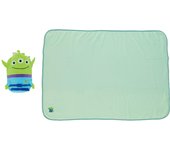 Manta con cordón de mascota Marushin Toy Story Alien H70 x W100cm Manta linda, esponjosa y elegante Artículos para clima frío 2245029900 Alien/esponjoso Aprox.