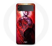 Funda Samsung Galaxy Z Flip4 shigaraki tomura, uno para todos, todos para uno, temporada 6 My hero academia anime