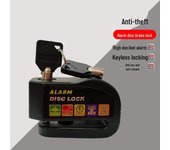 Candado antirrobo para freno de disco con alarma para bicicletas de montaña, motocicletas y bicicletas eléctricas