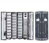 Juego de destornilladores de precisión 128 en 1, minitornillos magnéticos, puntas de tuerca, herramientas multifunción para reparación del hogar, para iPhone, portátil y PC.