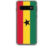 Coque Téléphone - Samsung - Galaxy S21 - Drapeau du Ghana - Souple - Multicolore