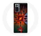 Coque pour Xiaomi Redmi Note 10 Pro Stranger Things Saison 4 Affiche Equipages de la Nouvelle Théorie