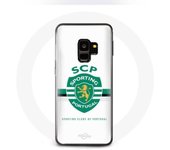 Coque Samsung Galaxy S9 scp sporting portugal fond blanc