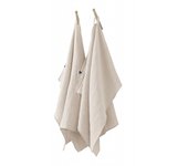 Lot de 2 essuie-mains  Gaïa  50 x 70 cm  Gaze de Coton  - Gaïa Pampa