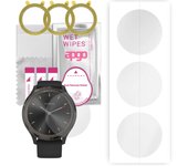 3x apgo Hydrogel Screen Protector for Garmin Vivomove 3, Hydrogel Film, with positioning layer easy installation