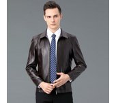 Chaquetas de cuero genuino para hombres de mediana edad y mayores para otoño e invierno, además de chaquetas de terciopelo y piel de oveja engrosada para papás, chaquetas de mediana edad 170