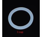 Anillo de junta Flexible de sellado de silicona para Moka Pot Espresso cafetera de cocina 1 cup