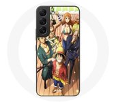Funda para Samsung Galaxy S22 One Piece Luffy Poster Crews Manga Anime - Maniacase