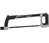 Arco Sierra Acero con Doble Empuñadura Engomada, Angulo Corte Ajustable. Corta Acero, Aluminio, Madera, Plastico, Cobre