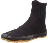 Botas de trabajo Twin Hooves Light Tabi negras cm 4E [Sokaido] para hombre 26.5 negro