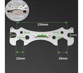 Herramientas de llave especial con nivel, instalación de grifo de ducha, regla de nivel multifuncional para baño, herramienta de llave LM