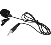 Mini micrófono portátil con clip para solapa, manos libres, conector de bloqueo de tornillo externo de 3,5 mm, para computadora, PC y portátil