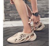Sandalias y zapatillas de playa de verano 2021 para parejas, tallas grandes, para hombre y mujer 40 beige