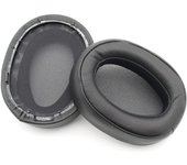 Repuestos para auriculares SONY MDR-100AAP: almohadillas, almohadillas, copas, protectores, reparación MDR-100A, MDR-100AAP, MDR-H600A (Negro) negro