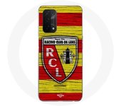 Coque Oppo A54 5G rcl lens original jaune et rouge