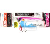 Jackall Metal Jig Raspateen TG Tungsteno 30 gramos Rosa Plata (3738)