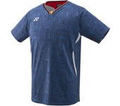 Camisa de manga corta Game Shirt Denim Navy L [YONEX] Hombre (Estilo de ajuste) (629)
