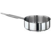 Olla baja PADERNO Acero inoxidable Italia AKTA024 Una sola mano (Sin tapa) 1008-24 18-10 plata
