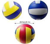 Pelota de voleibol profesional de tamaño 5, pelota de entrenamiento suave para jóvenes principiantes, pelota de práctica en interiores, voleibol de playa al aire libre