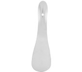 Calzador de acero inoxidable para hombres y mujeres, portátil, para uso diario, para personas mayores, de metal, 17,5 cm