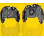 El controlador de juegos de 6 dedos M10 M11 para PUBG presenta una respuesta precisa y una disipación de calor mejorada. M10 six-finger standard model negro