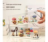 Soporte de exhibición de acrílico: Caja de almacenamiento a prueba de polvo para Lego, figuras y muñecos Pop Mart
