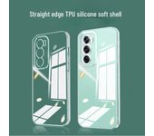 Funda protectora de silicona transparente para Oppo Reno 9/10/11/12/13 Pro opporeno6pro+ transparente