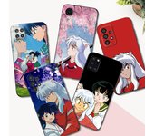 Funda de TPU negra para Samsung Galaxy F23 M12 M22 M23 M32 4G M52 5G M30S M21 yashahime inuyasha Samsung M21