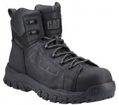 Caterpillar Botas de seguridad con puntera compuesta de cuero granulado Threshold Rebound para hombre 10 UK de la melaza