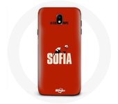 Coque pour Samsung Galaxy S4 La casa de papel Sofia Art