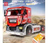 MOULD KING-Camión de bloques de construcción técnico para niños, camión de carreras motorizado con aplicación de Control remoto, MK II, bloques MOC, juguetes para niños, regalos rojo