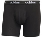 adidas Linear Brief Boxer 2 Pack, Calzoncillos tipo bóxer negros para hombre S negro