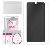 apgo Hydrogel Privacy Matte Screen Protector for Huawei P smart 2021, Anti Spy, Hydrogel Film, Flexible, Soft TPU with positioning layer easy installa