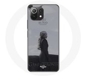 Coque pour Xiaomi Mi 11 Lite Game of Thrones Saison 8 Daenerys Targaryen feu et sang Le Trône de Fer