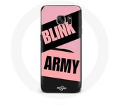 Coque pour Samsung Galaxy S6 BTS ARMY Et Blackpink Blink Rose Noir