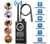 Detector de cámara antiespía profesional K68, escáner de errores, protección de seguridad, señal RF, cámara, dispositivos ocultos, rastreador GPS para coche negro
