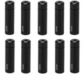 10 tapones para cables de cambio de bicicleta de aleación de aluminio de 4 mm para carretera y montaña.