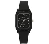 Reloj Casio Lq 142 1bdf Lq 142 1b analógico cuadrado de uretano para estudiantes LQ-142-1BDF