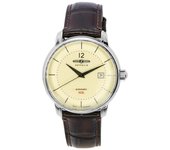Zeppelin LZ 120 Bodensee Leather Strap Beige Dial Automatic 81605 Reloj Hombre
