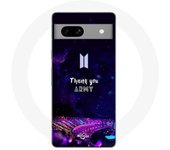 Coque Maniacase pour Google Pixel 7a BTS army groupe BTS roi de la K-pop