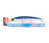 Señuelo flotante Yo Zuri Duel Hardcore Mid Diver 115 F1192-HIW (5856)