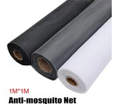Insecto de alta calidad del mosquito de la malla de la cortina de la pantalla del insecto adaptable de la mosquitera anti material de malla grey