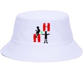 Sombrero de cazador de Anime japonés de los 90 para mujer, gorra de cubo de Panama Unisex, visera plana, sombrero de pescador, Anime de Hunter X Hunter One Size